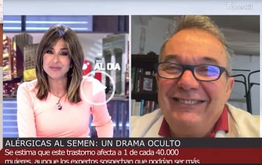 Alergia al semen Doctor Barceló Málaga Cuatro TV Parte 5